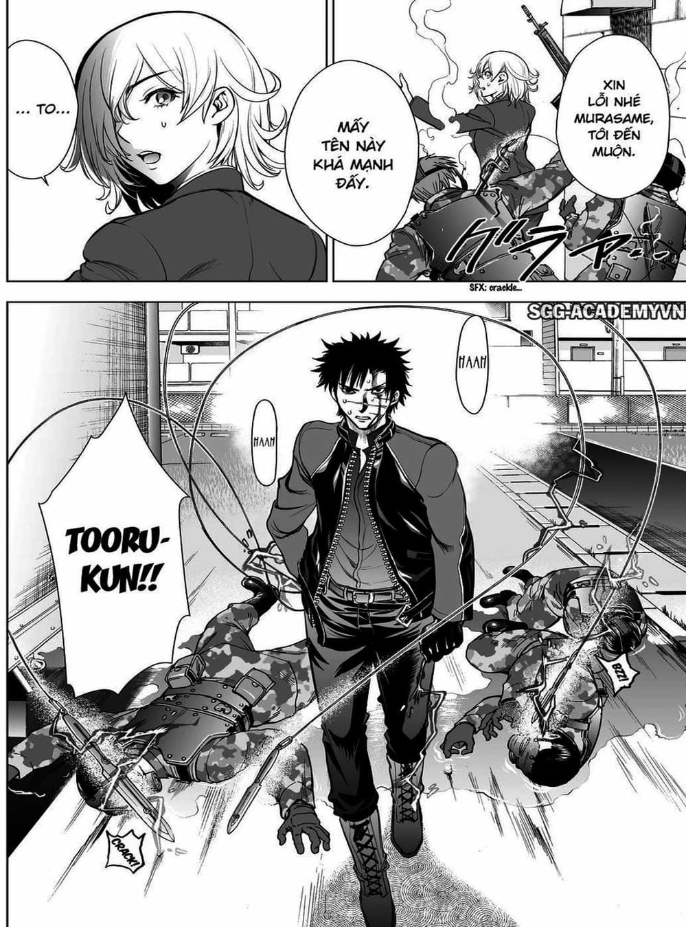 Truyện Tranh Sứ Giả Cái Chết - Deathtopia trang 7