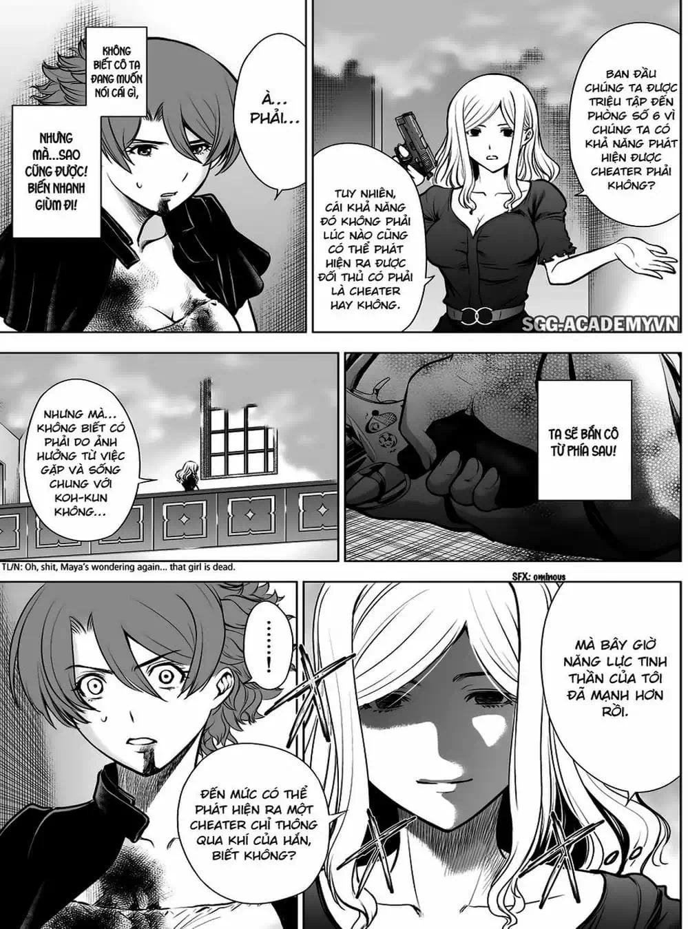 Truyện Tranh Sứ Giả Cái Chết - Deathtopia trang 7