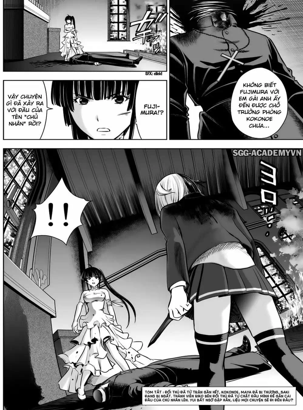 Truyện Tranh Sứ Giả Cái Chết - Deathtopia trang 7