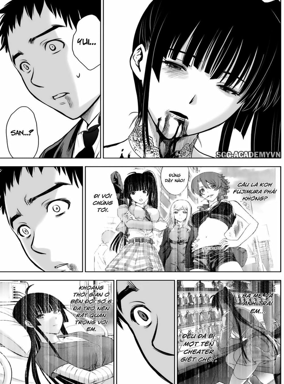 Truyện Tranh Sứ Giả Cái Chết - Deathtopia trang 7