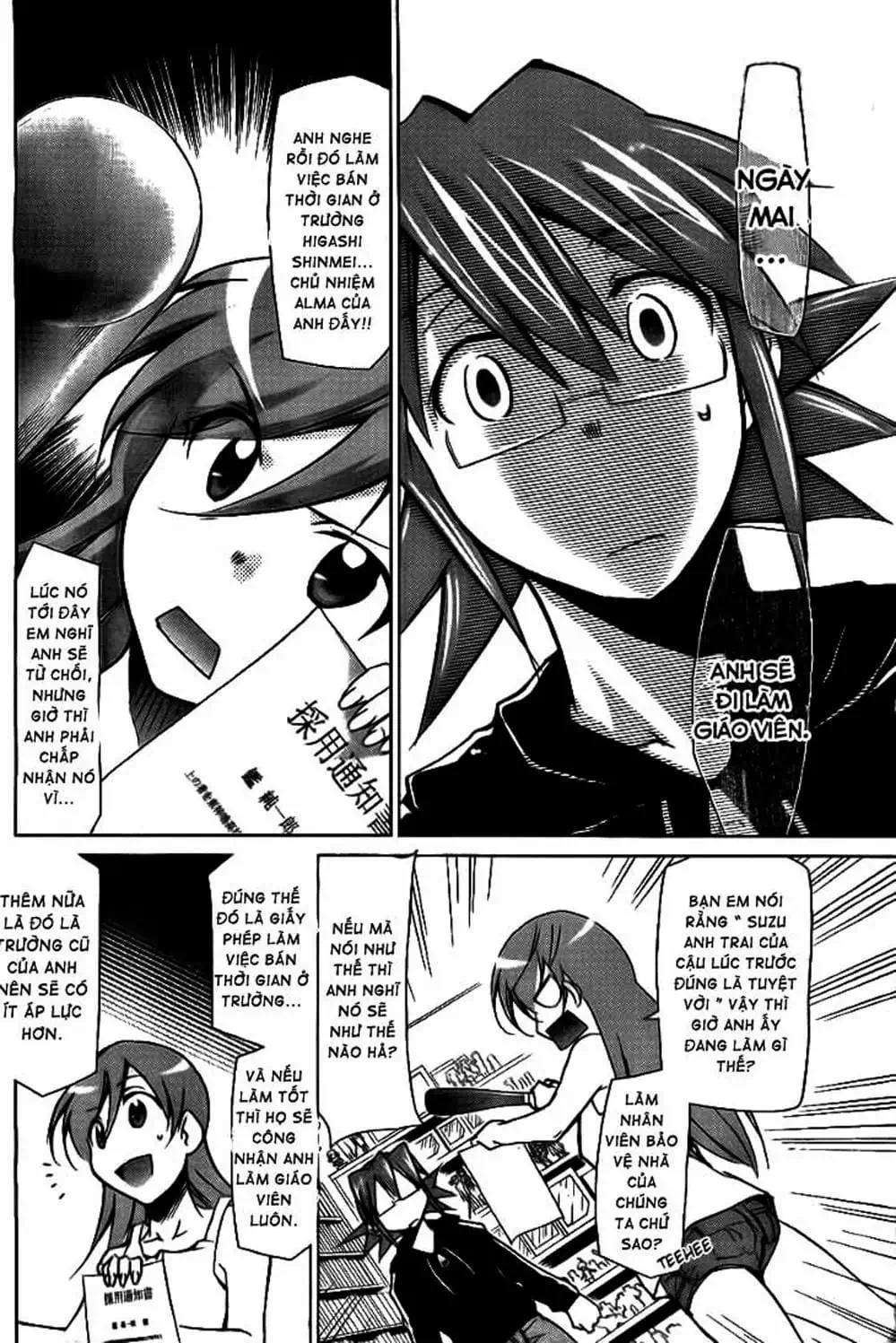 Truyện Tranh Thầy Giáo Lập Dị - Denpa Kyoushi trang 3