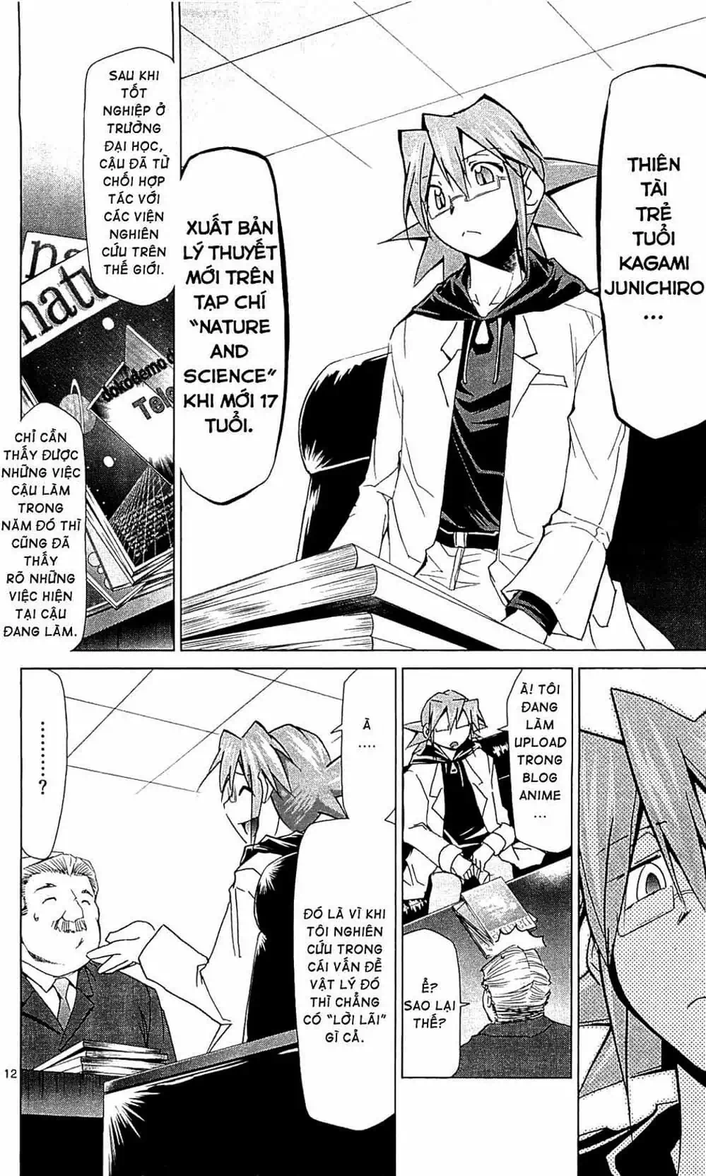 Truyện Tranh Thầy Giáo Lập Dị - Denpa Kyoushi trang 3