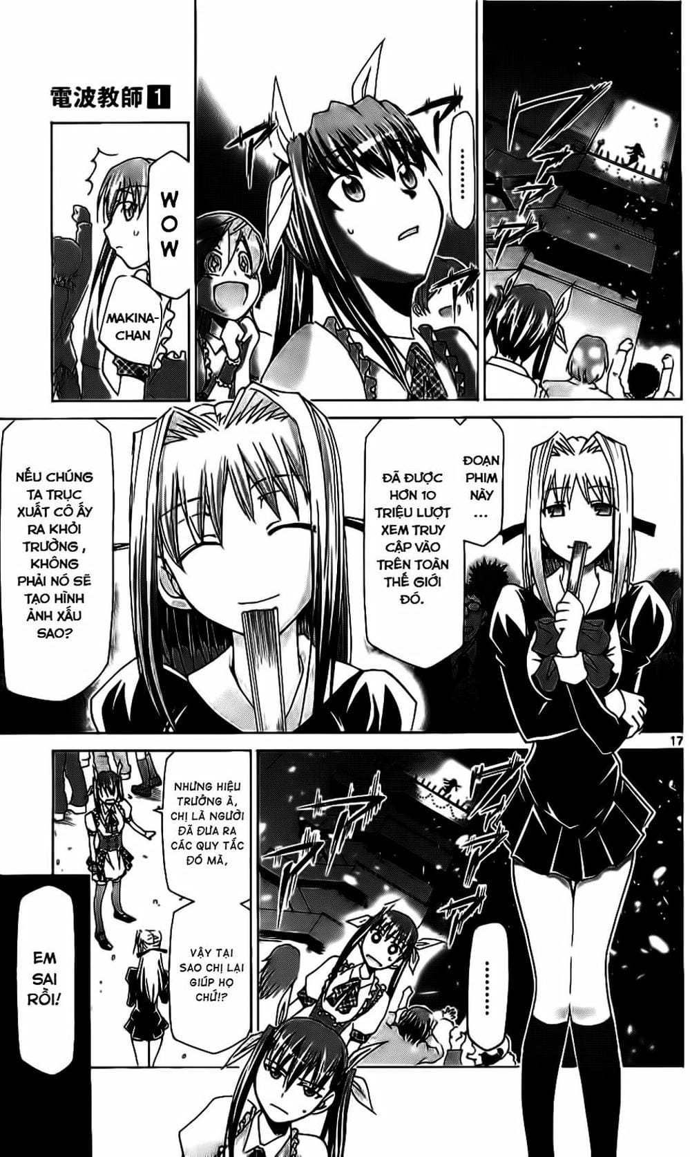 Truyện Tranh Thầy Giáo Lập Dị - Denpa Kyoushi trang 3