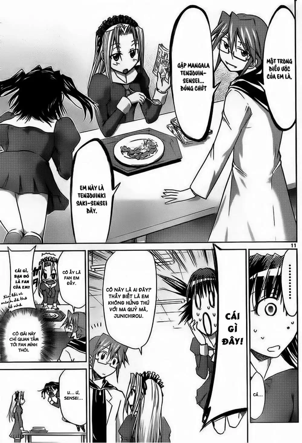 Truyện Tranh Thầy Giáo Lập Dị - Denpa Kyoushi trang 3