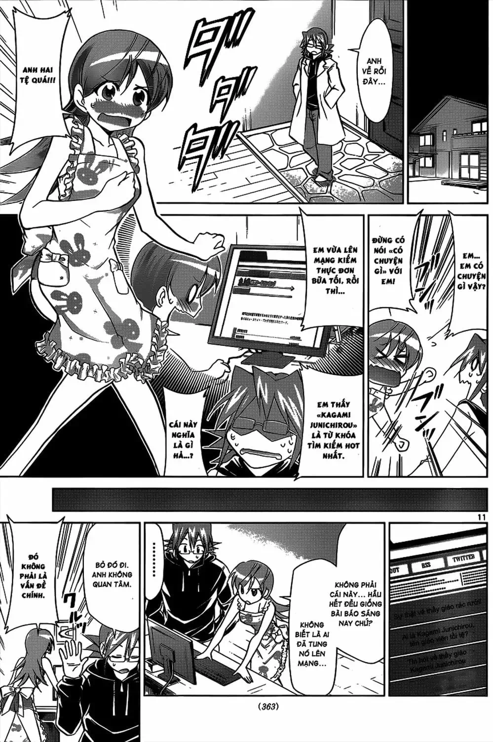 Truyện Tranh Thầy Giáo Lập Dị - Denpa Kyoushi trang 3