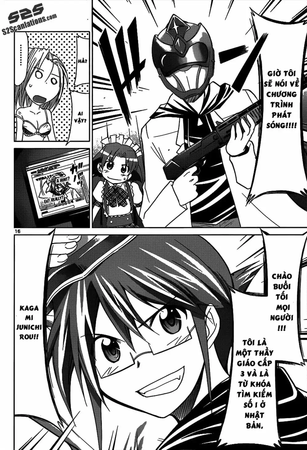 Truyện Tranh Thầy Giáo Lập Dị - Denpa Kyoushi trang 3