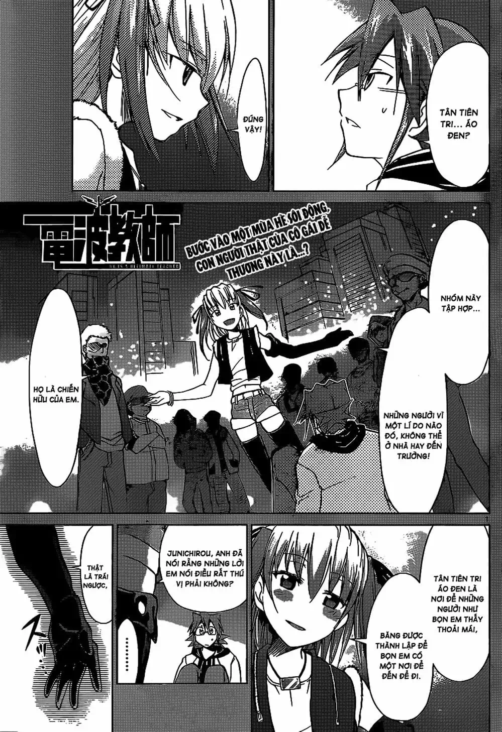 Truyện Tranh Thầy Giáo Lập Dị - Denpa Kyoushi trang 3