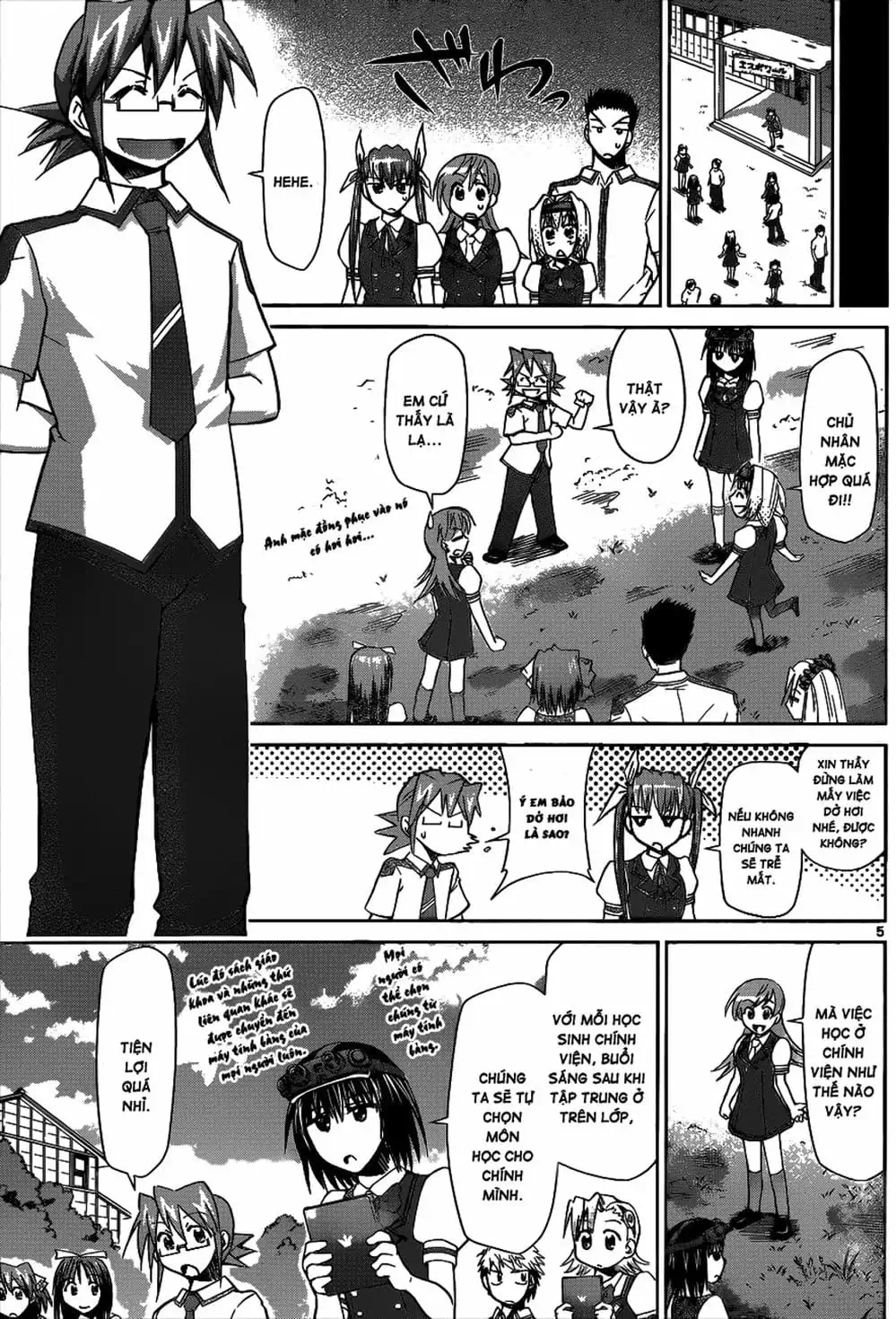 Truyện Tranh Thầy Giáo Lập Dị - Denpa Kyoushi trang 3