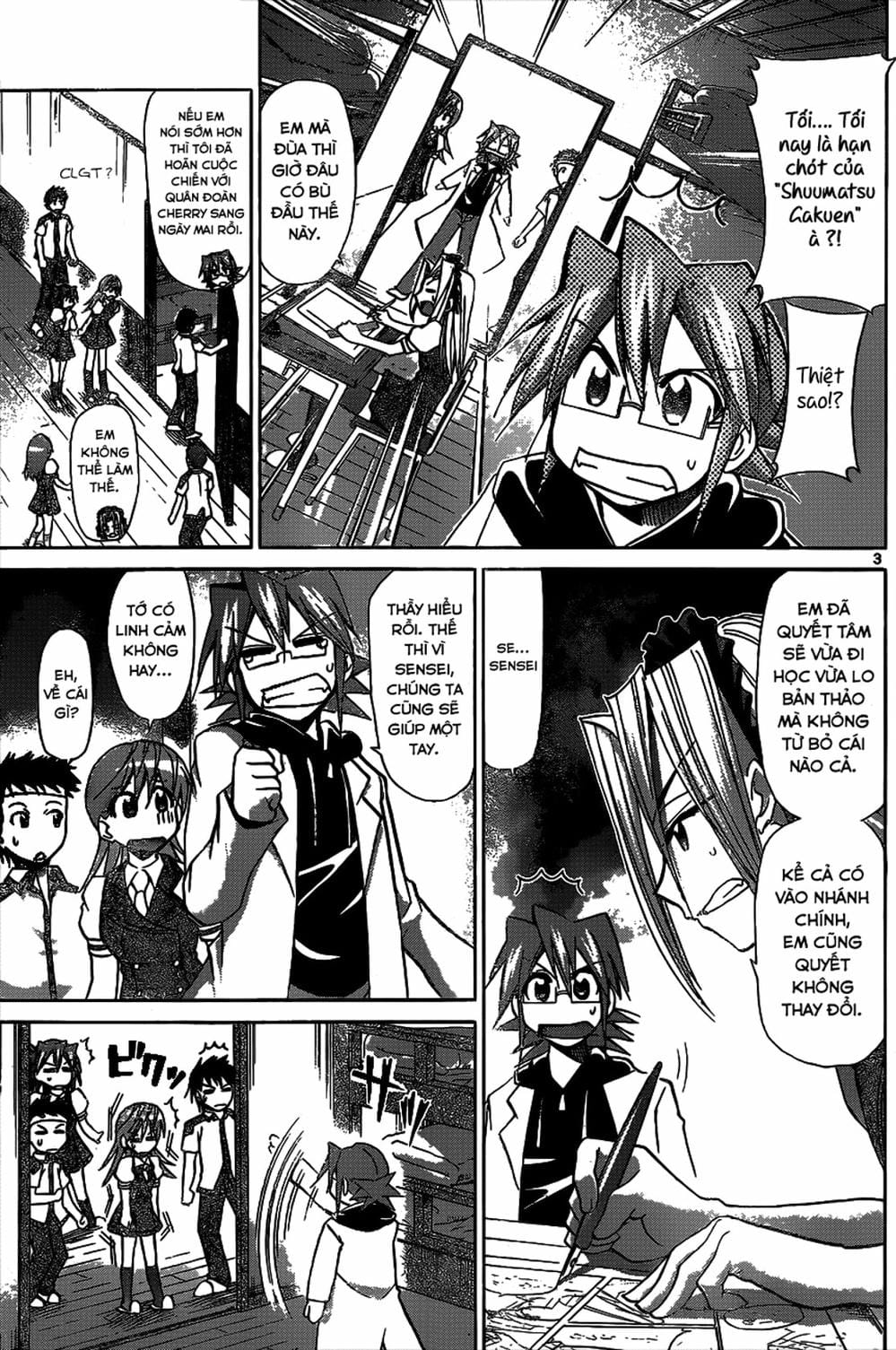 Truyện Tranh Thầy Giáo Lập Dị - Denpa Kyoushi trang 3