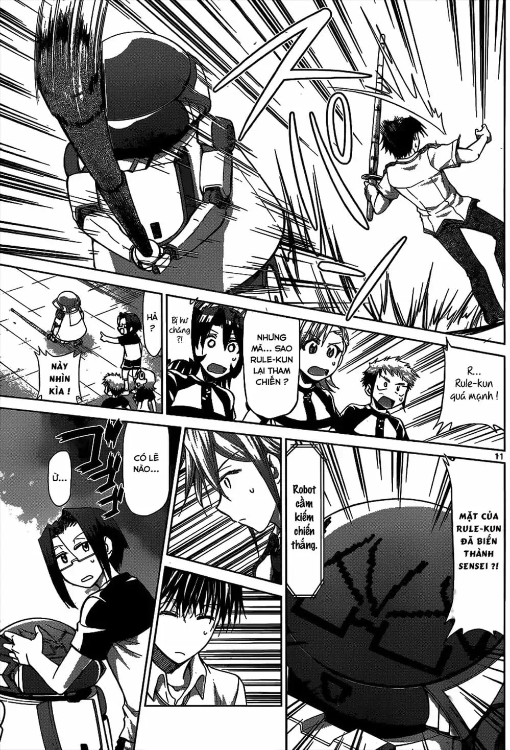 Truyện Tranh Thầy Giáo Lập Dị - Denpa Kyoushi trang 3