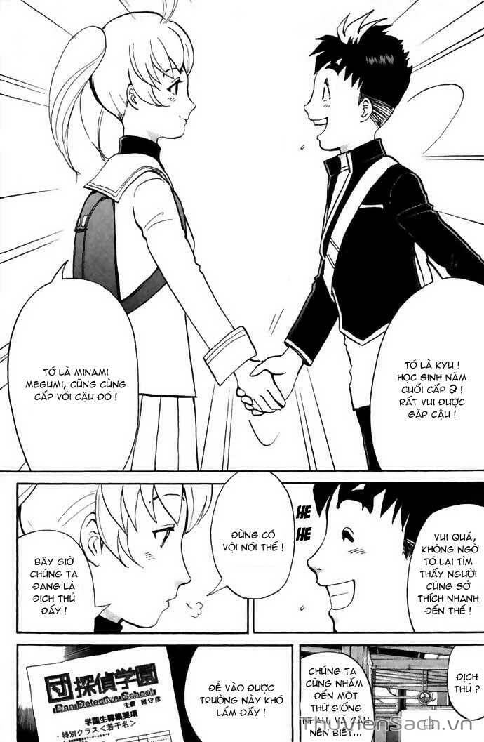 Truyện Tranh Học Viện Thám Tử Q - Detective Academy trang 6