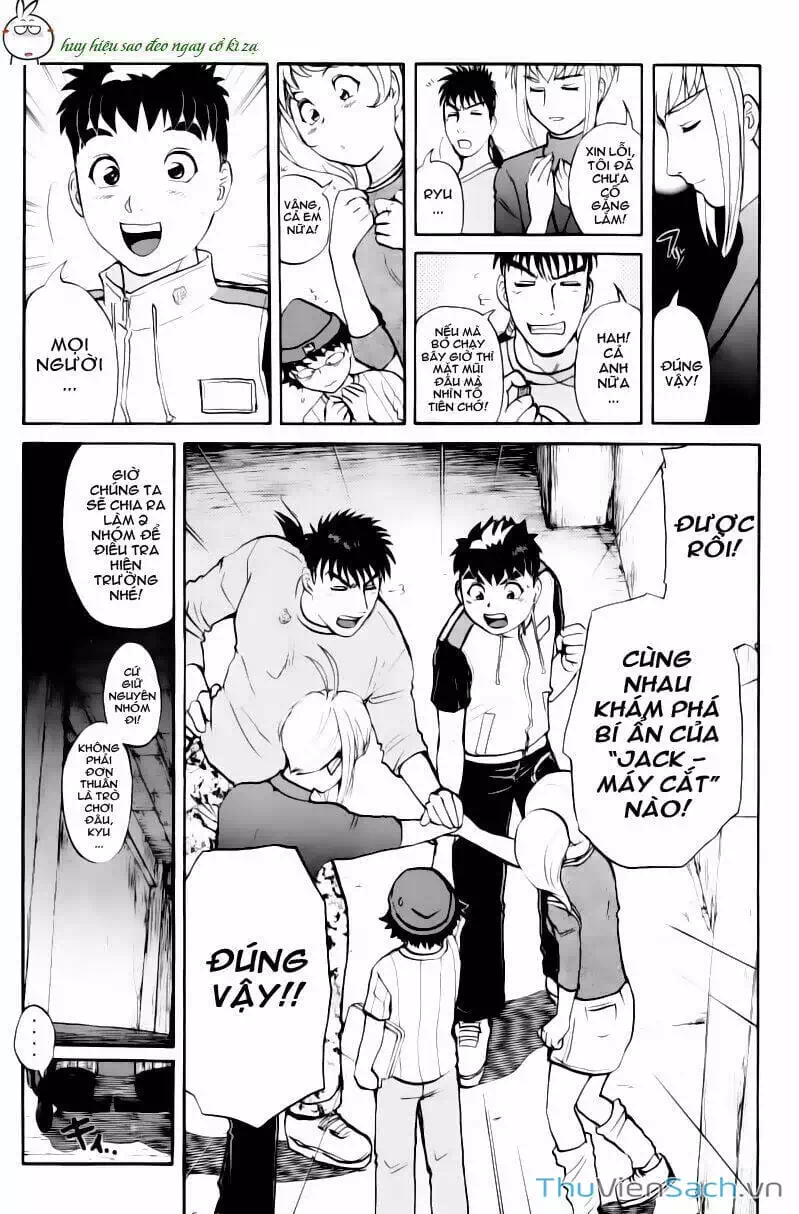 Truyện Tranh Học Viện Thám Tử Q - Detective Academy trang 6