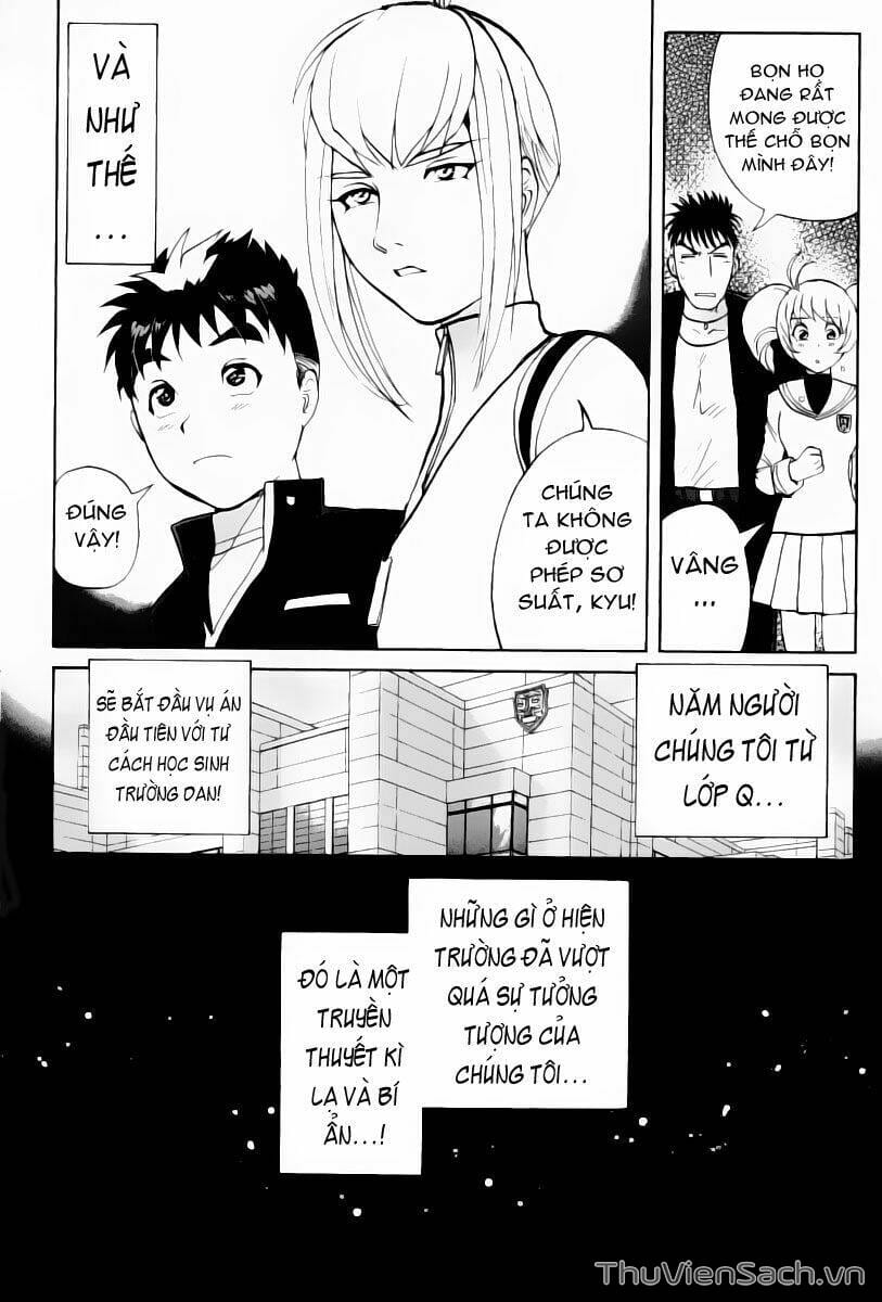 Truyện Tranh Học Viện Thám Tử Q - Detective Academy trang 6