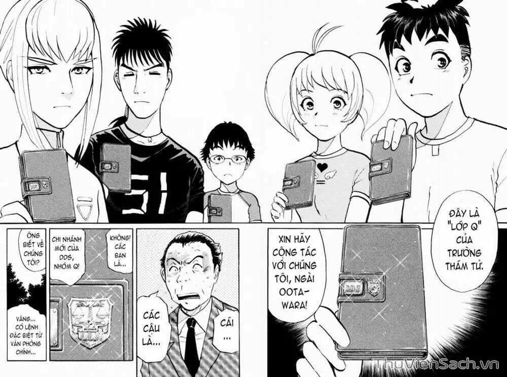 Truyện Tranh Học Viện Thám Tử Q - Detective Academy trang 6