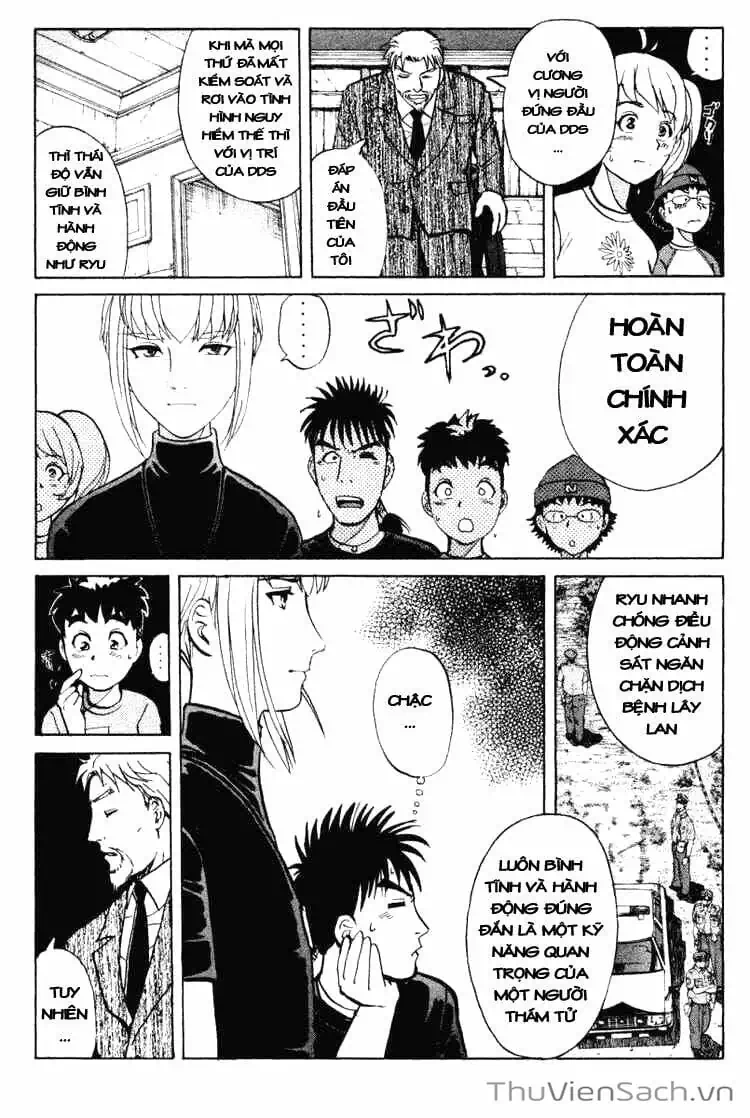 Truyện Tranh Học Viện Thám Tử Q - Detective Academy trang 6