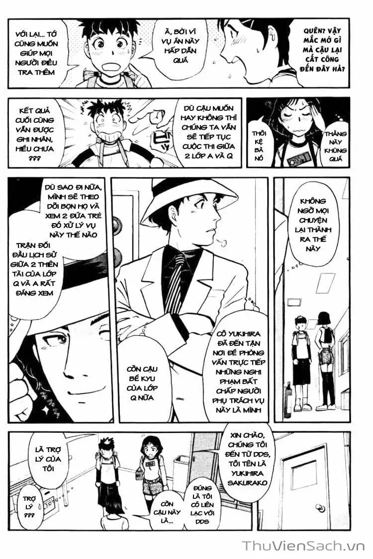 Truyện Tranh Học Viện Thám Tử Q - Detective Academy trang 6