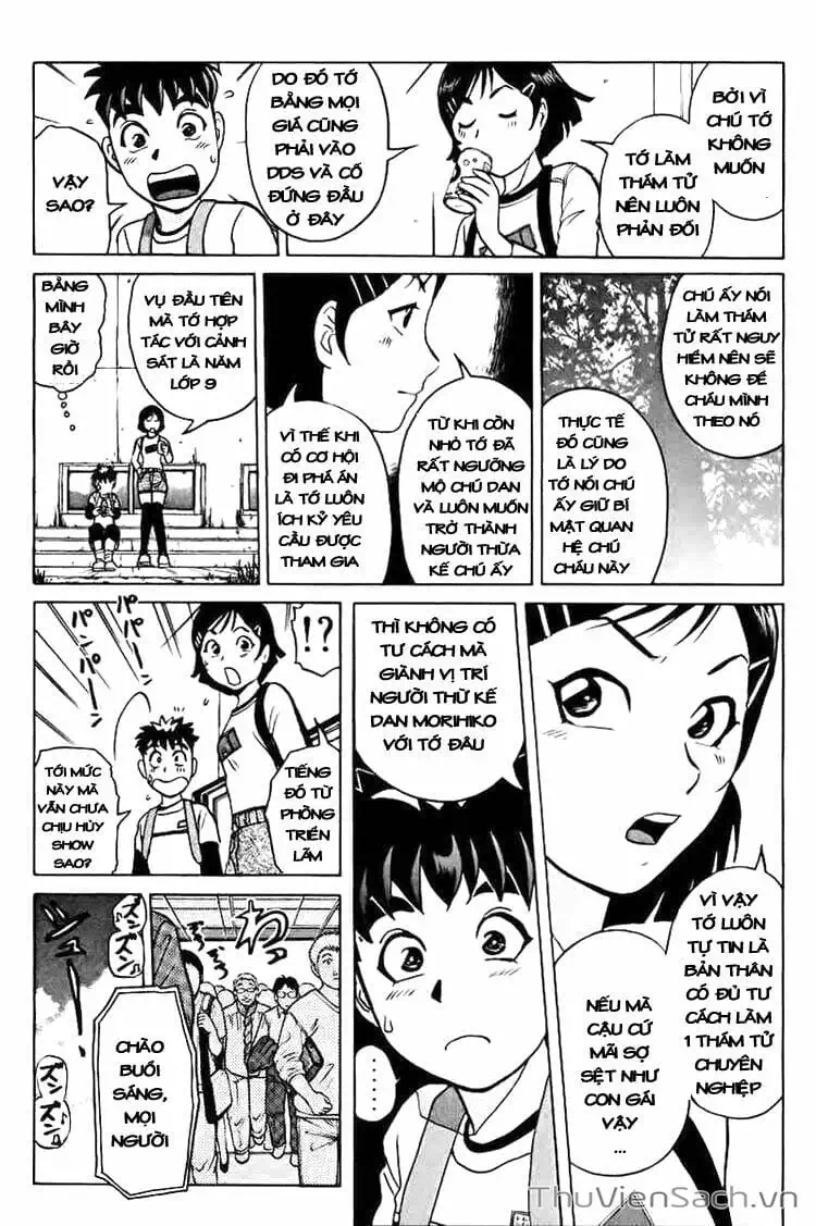 Truyện Tranh Học Viện Thám Tử Q - Detective Academy trang 6