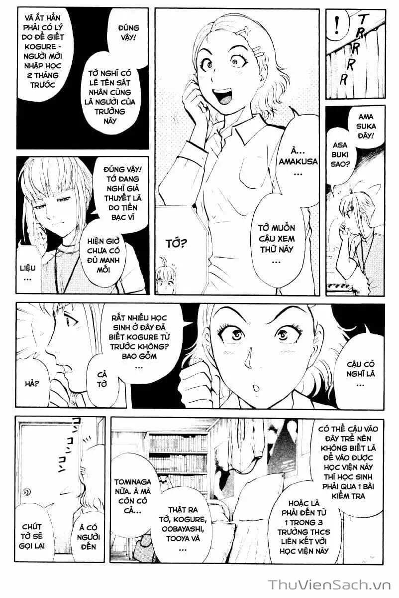 Truyện Tranh Học Viện Thám Tử Q - Detective Academy trang 6