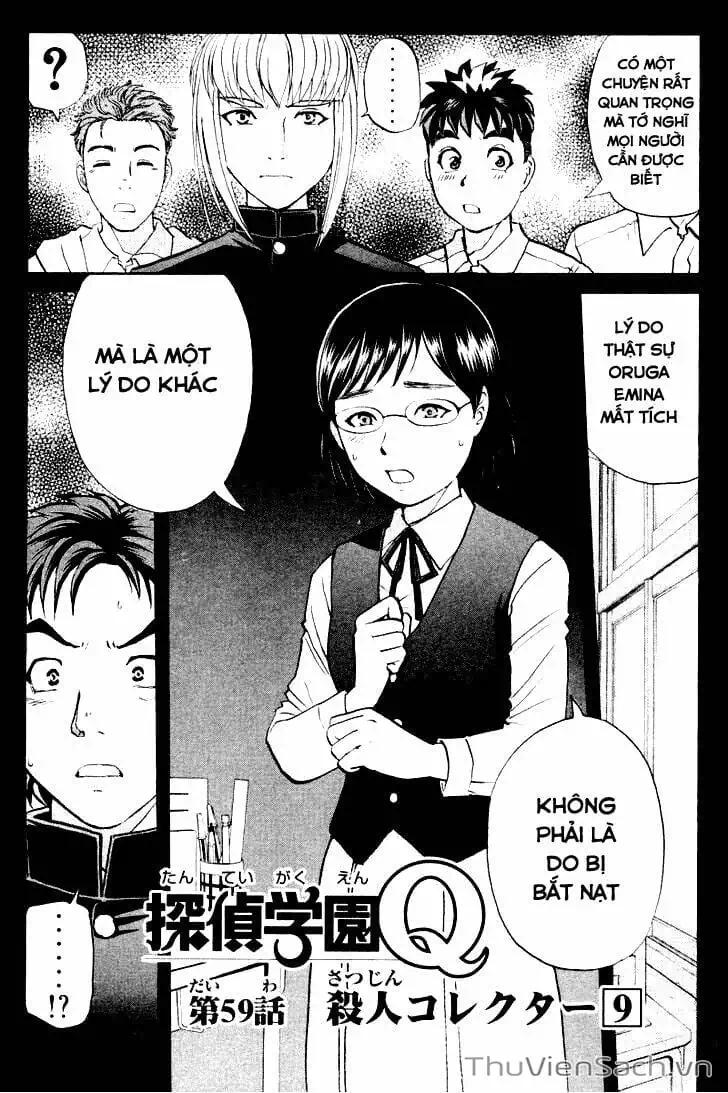 Truyện Tranh Học Viện Thám Tử Q - Detective Academy trang 6