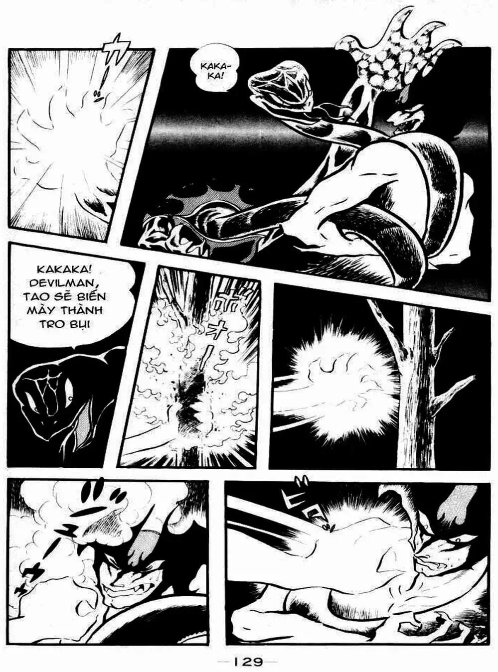 Truyện Tranh Người Quỷ - Devilman trang 4