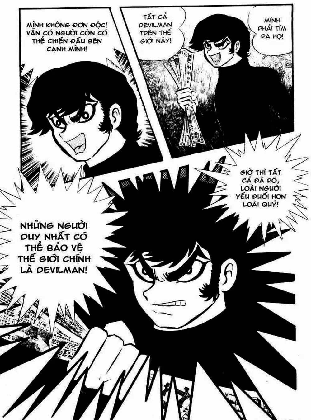 Truyện Tranh Người Quỷ - Devilman trang 4