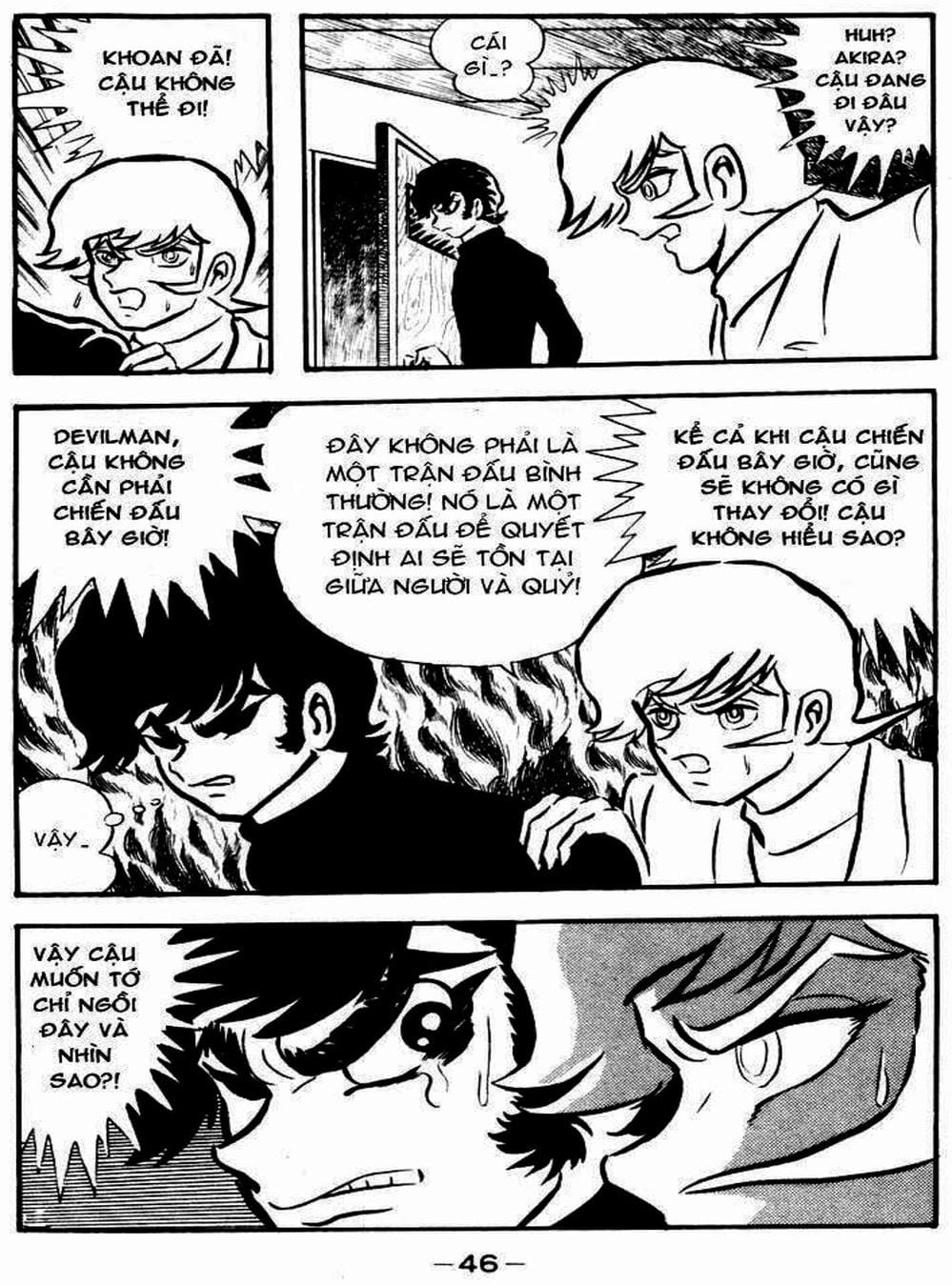 Truyện Tranh Người Quỷ - Devilman trang 4