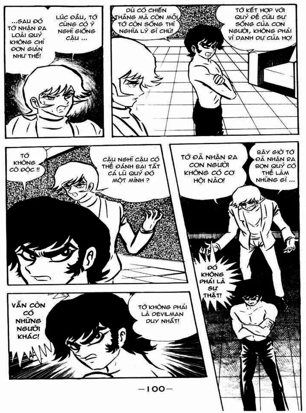 Truyện Tranh Người Quỷ - Devilman trang 4