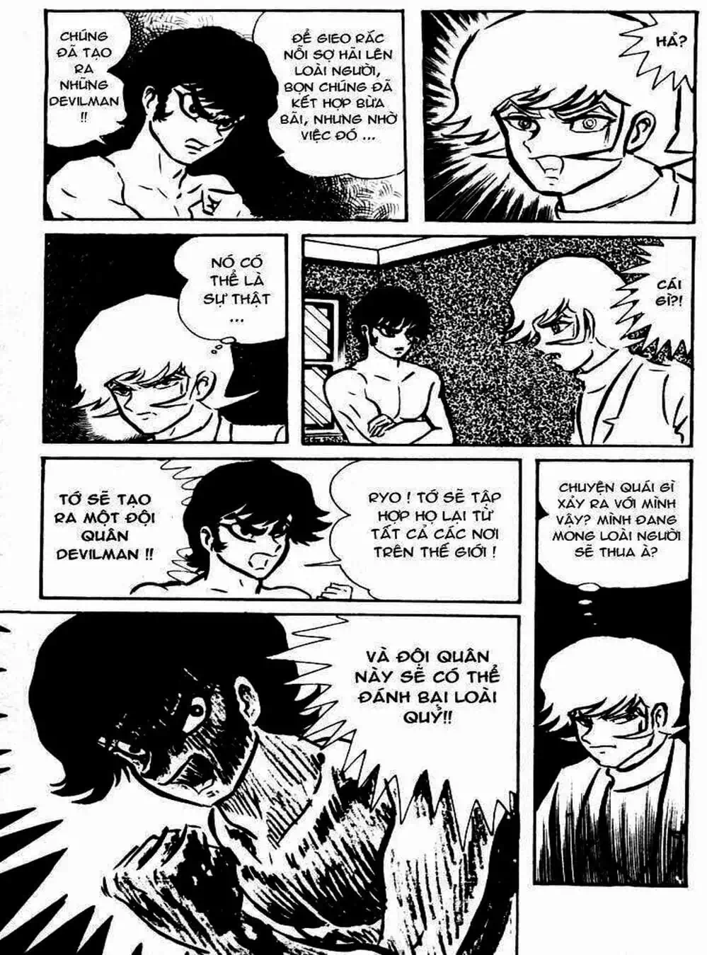 Truyện Tranh Người Quỷ - Devilman trang 4