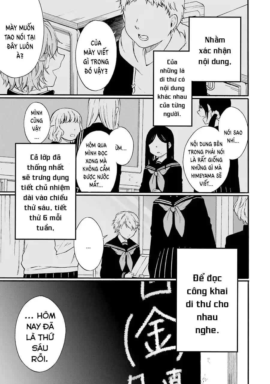 Truyện Tranh Di Thư Trên Bàn - A Message To The Desk trang 6