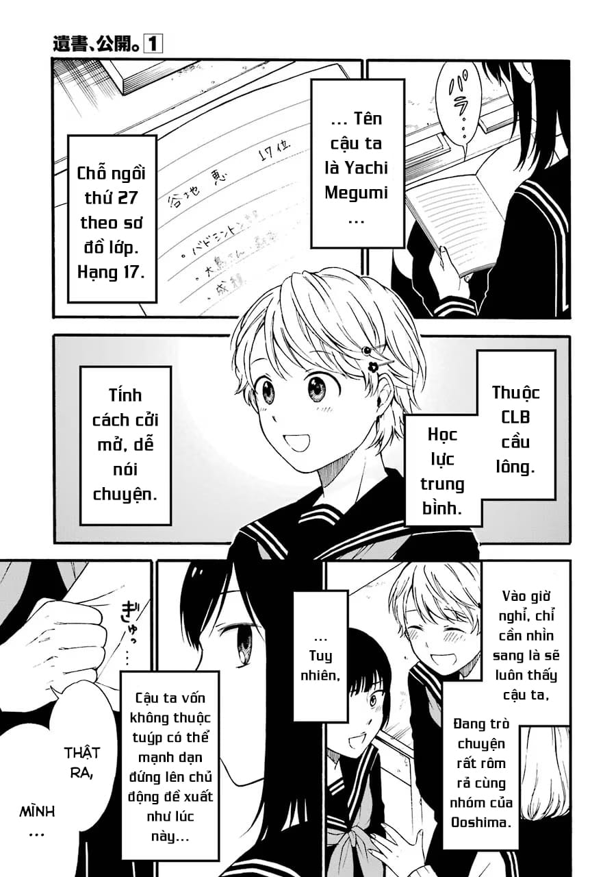 Truyện Tranh Di Thư Trên Bàn - A Message To The Desk trang 6