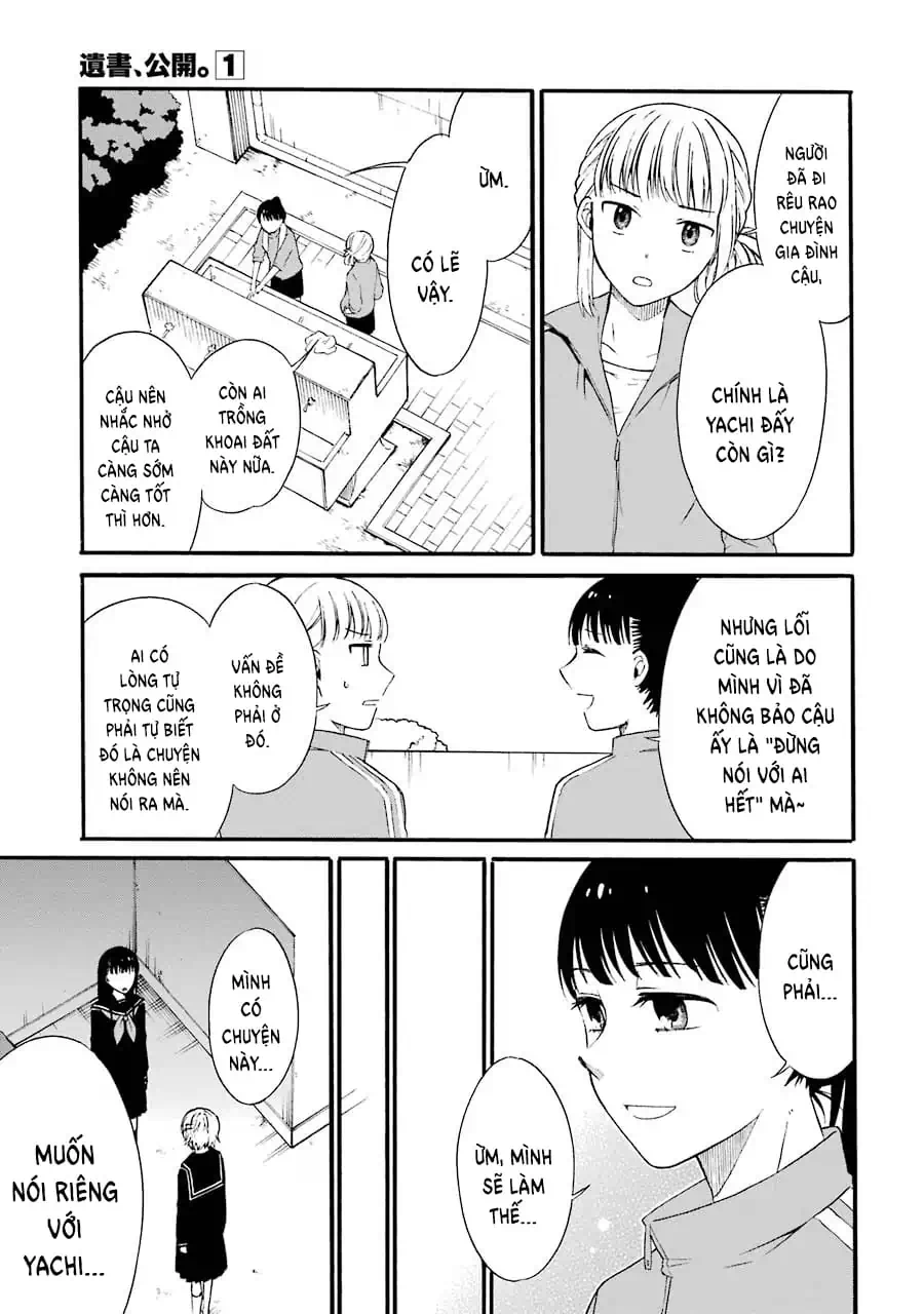 Truyện Tranh Di Thư Trên Bàn - A Message To The Desk trang 6