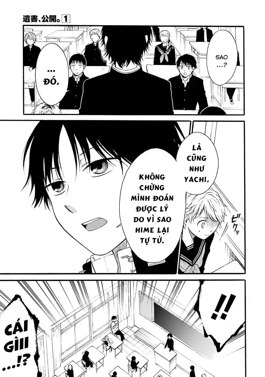 Truyện Tranh Di Thư Trên Bàn - A Message To The Desk trang 6