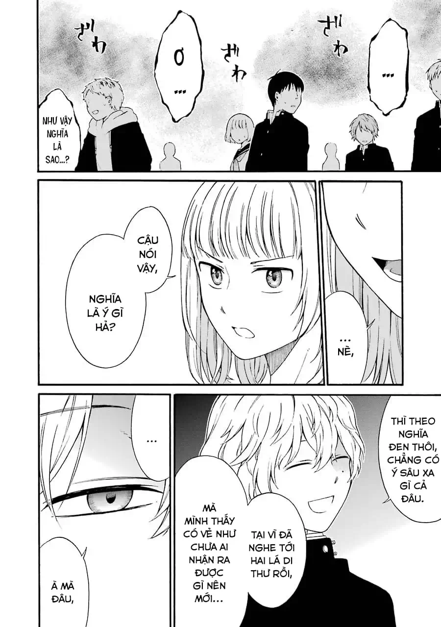 Truyện Tranh Di Thư Trên Bàn - A Message To The Desk trang 6