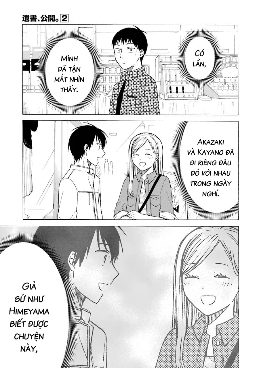 Truyện Tranh Di Thư Trên Bàn - A Message To The Desk trang 6