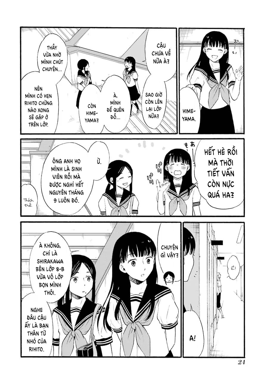 Truyện Tranh Di Thư Trên Bàn - A Message To The Desk trang 6