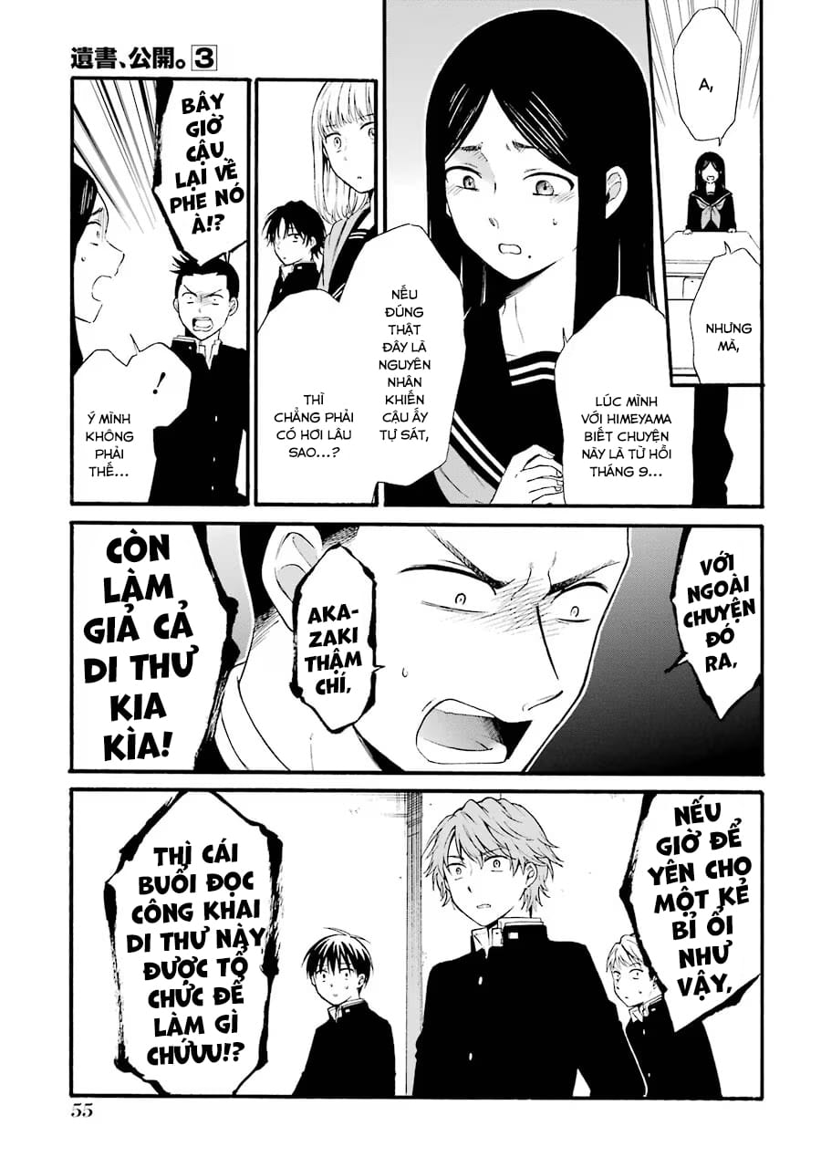 Truyện Tranh Di Thư Trên Bàn - A Message To The Desk trang 6