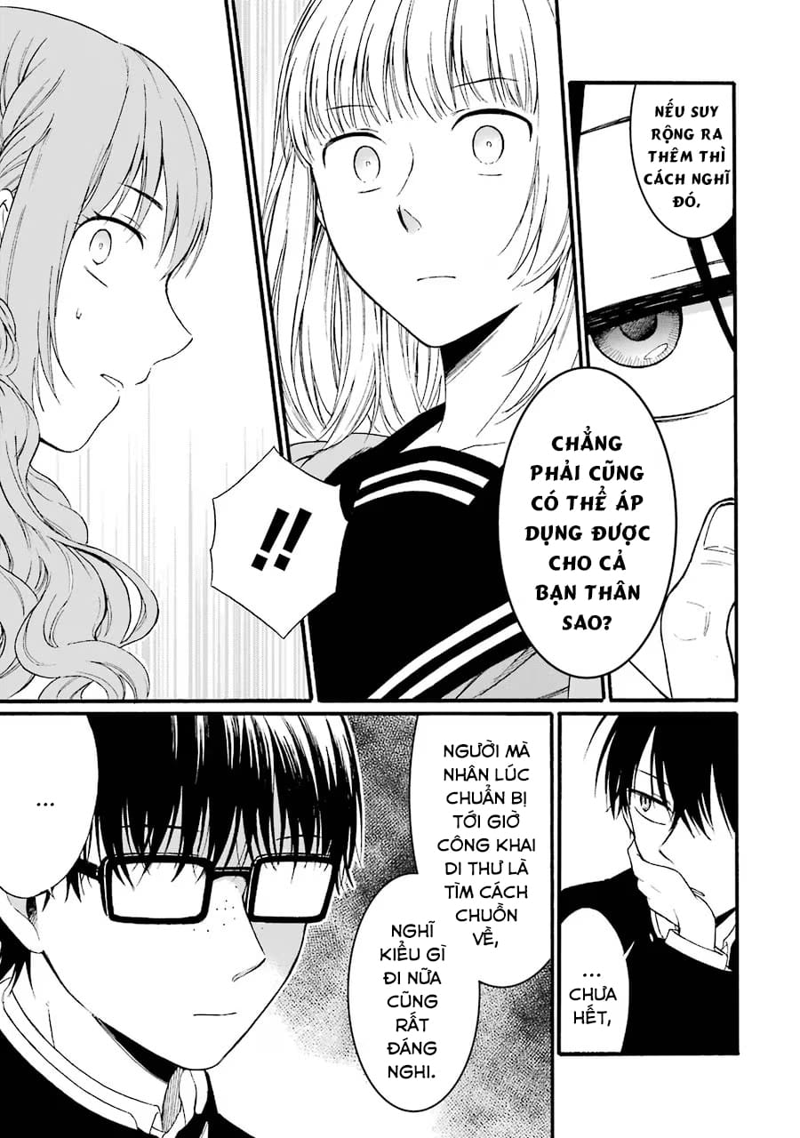 Truyện Tranh Di Thư Trên Bàn - A Message To The Desk trang 6