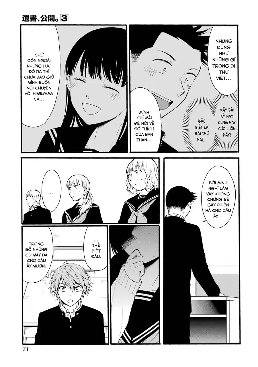 Truyện Tranh Di Thư Trên Bàn - A Message To The Desk trang 6