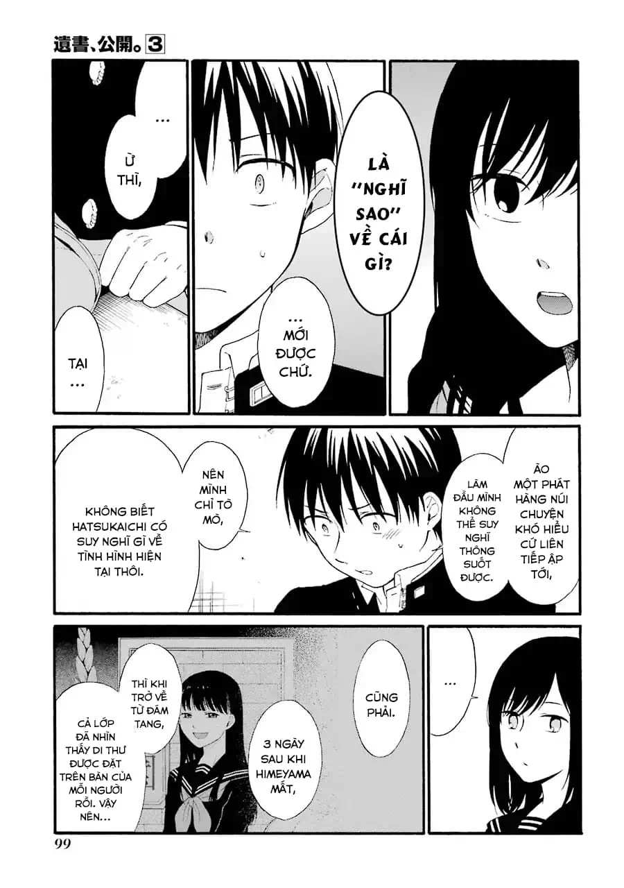 Truyện Tranh Di Thư Trên Bàn - A Message To The Desk trang 6