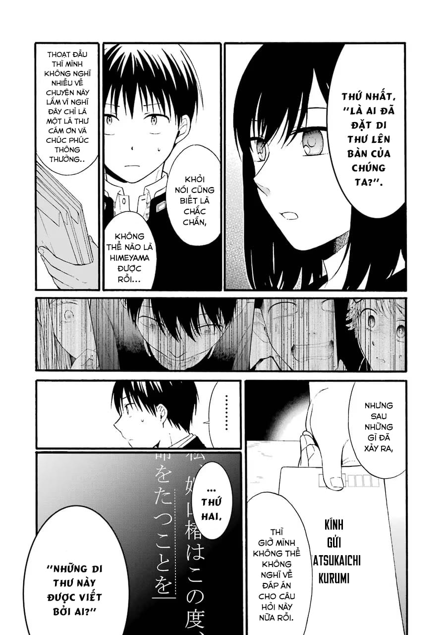 Truyện Tranh Di Thư Trên Bàn - A Message To The Desk trang 6