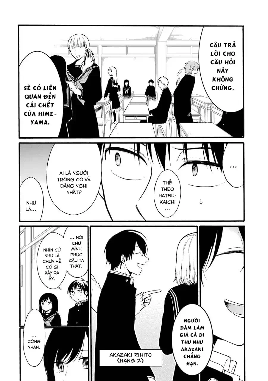 Truyện Tranh Di Thư Trên Bàn - A Message To The Desk trang 6