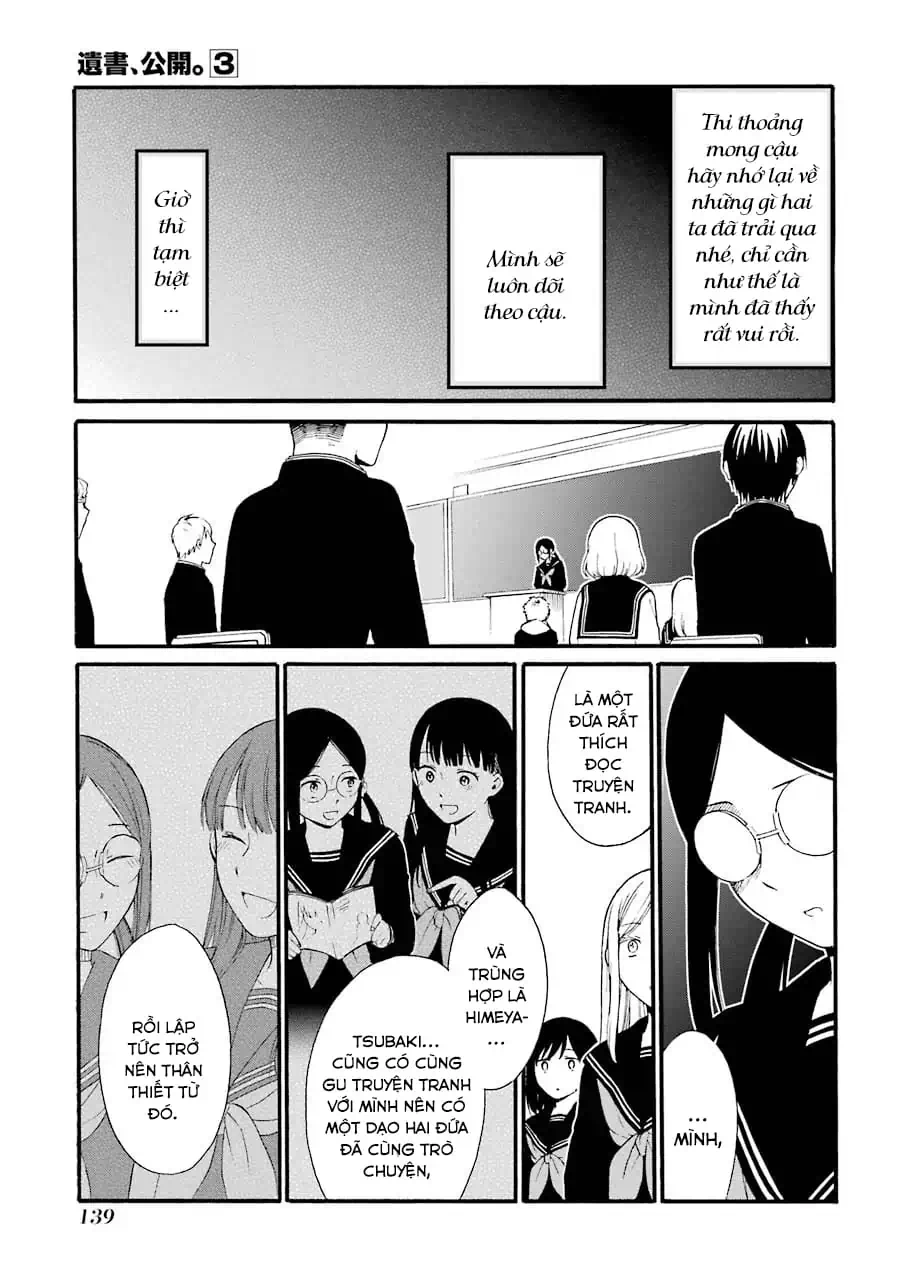 Truyện Tranh Di Thư Trên Bàn - A Message To The Desk trang 6