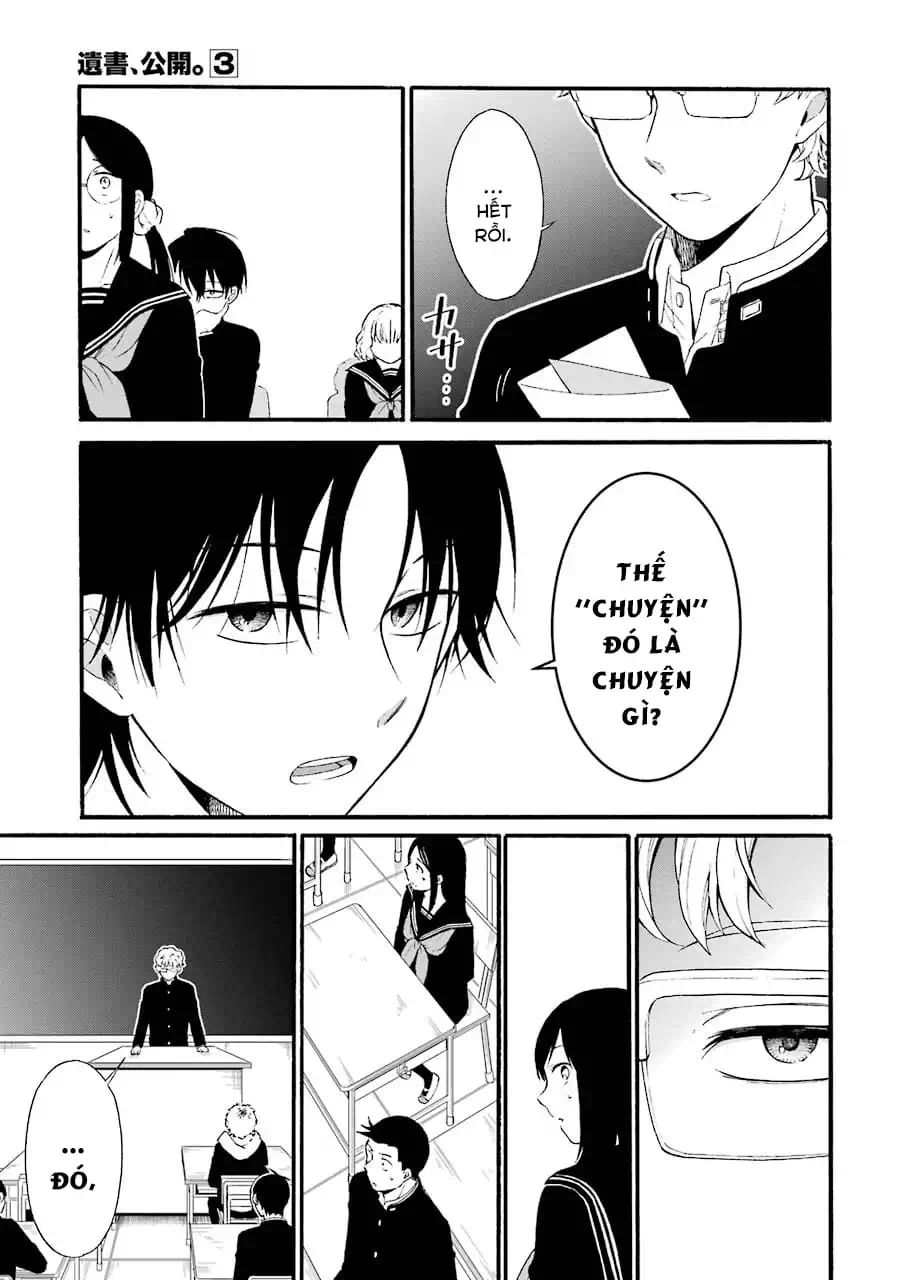 Truyện Tranh Di Thư Trên Bàn - A Message To The Desk trang 6
