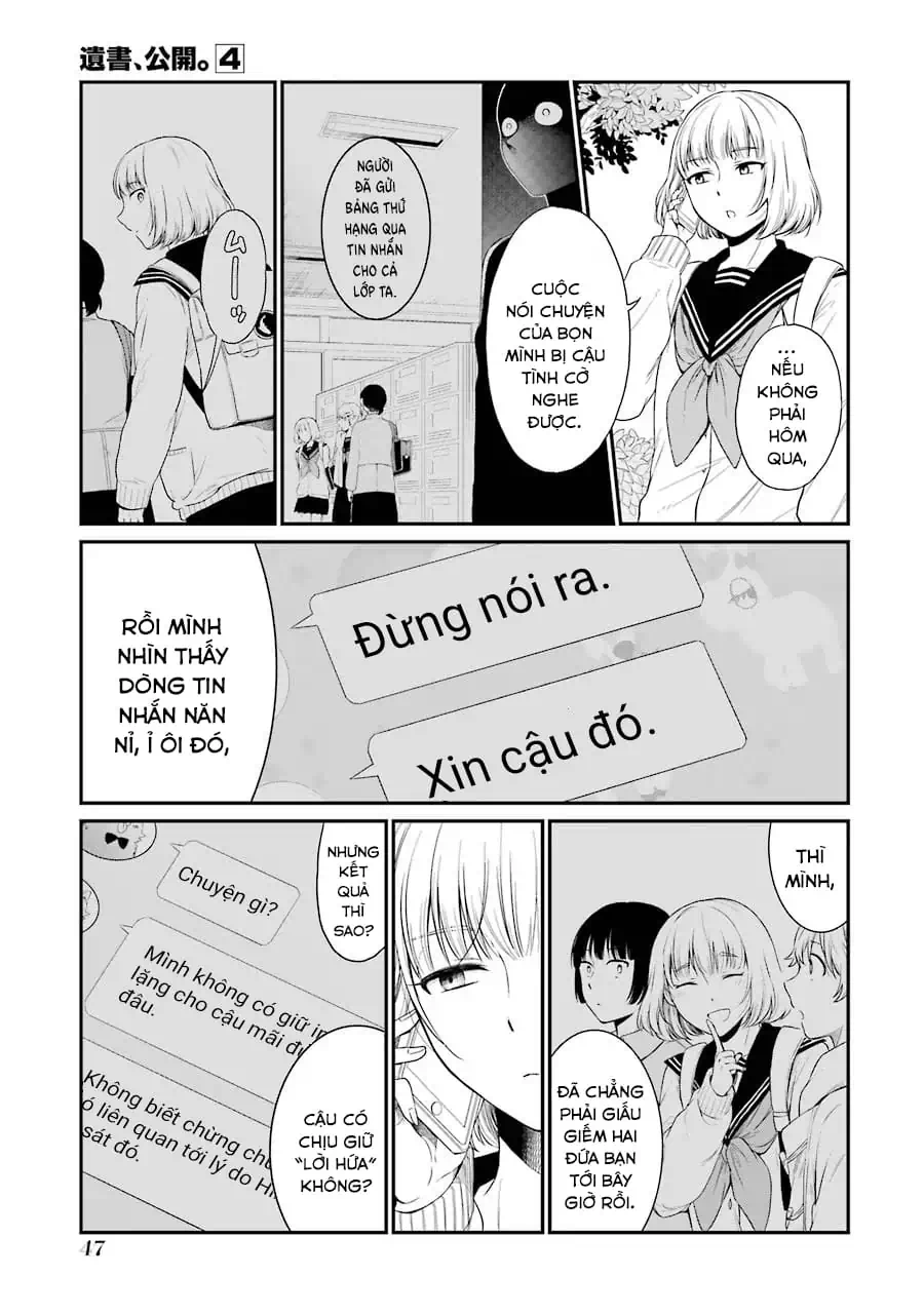 Truyện Tranh Di Thư Trên Bàn - A Message To The Desk trang 6