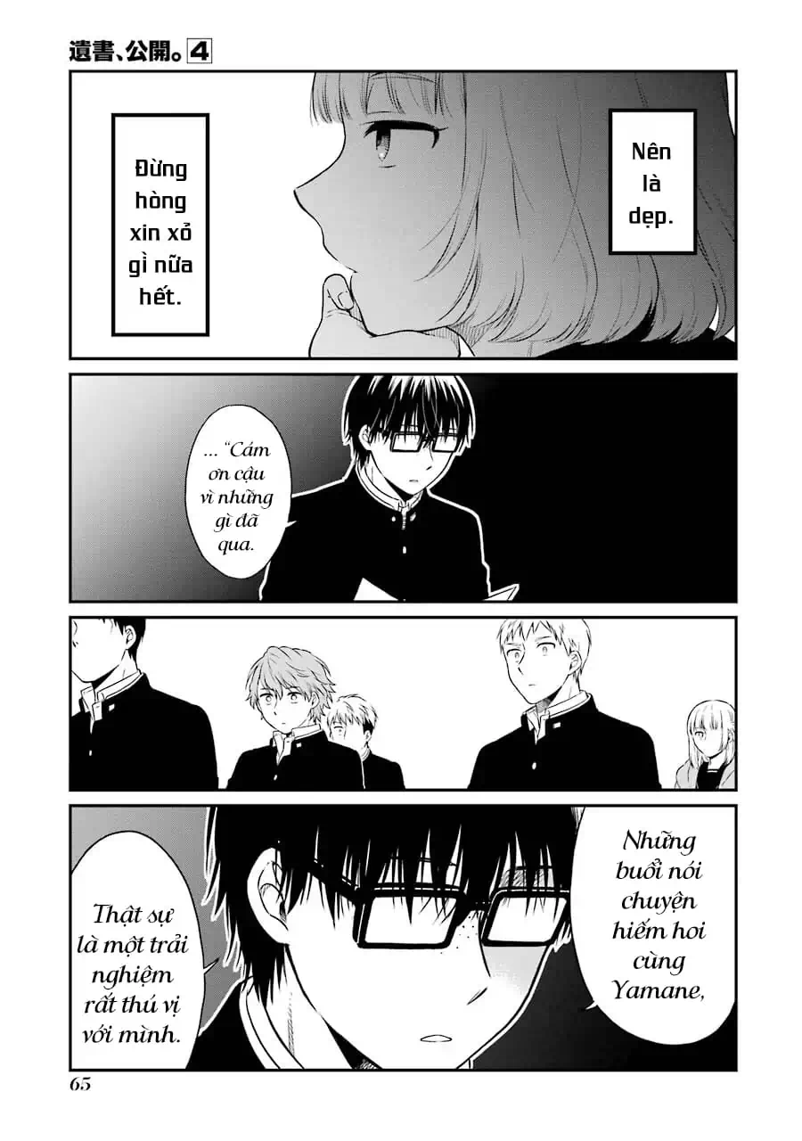Truyện Tranh Di Thư Trên Bàn - A Message To The Desk trang 6