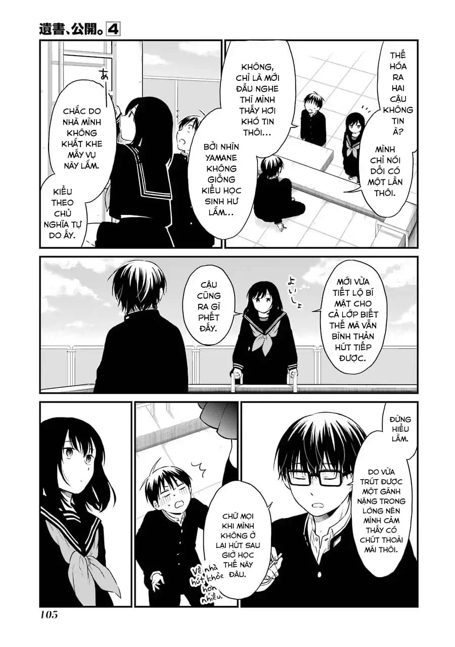 Truyện Tranh Di Thư Trên Bàn - A Message To The Desk trang 6