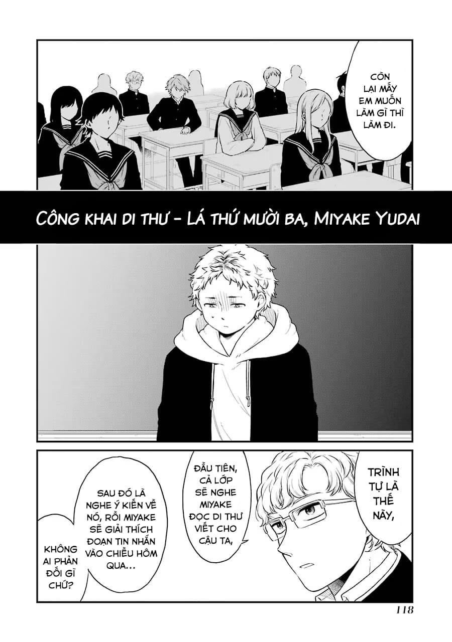 Truyện Tranh Di Thư Trên Bàn - A Message To The Desk trang 6