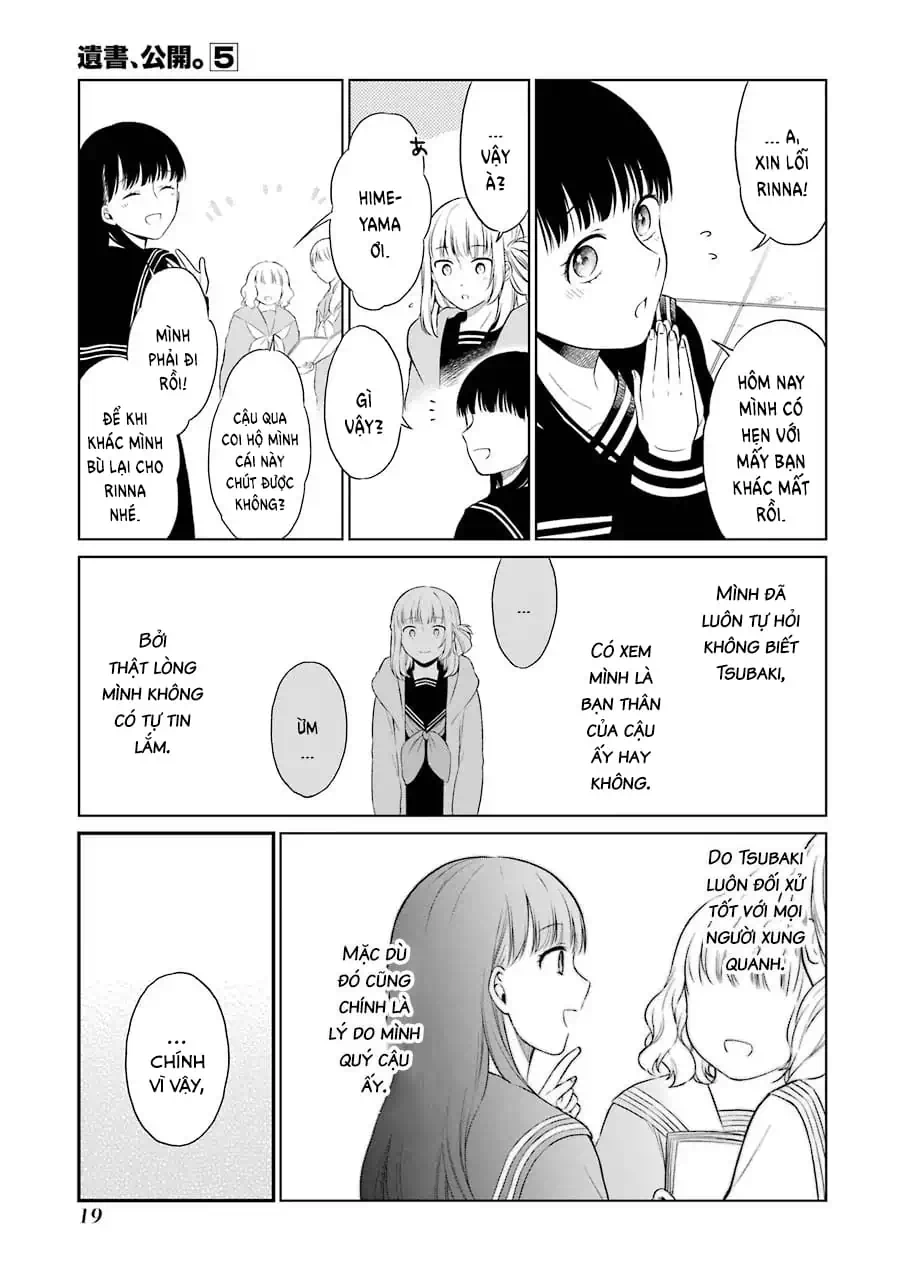 Truyện Tranh Di Thư Trên Bàn - A Message To The Desk trang 6