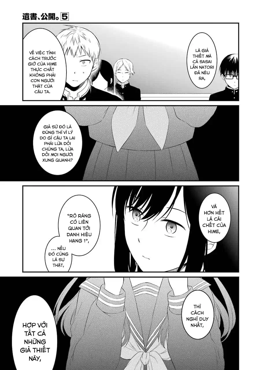 Truyện Tranh Di Thư Trên Bàn - A Message To The Desk trang 6