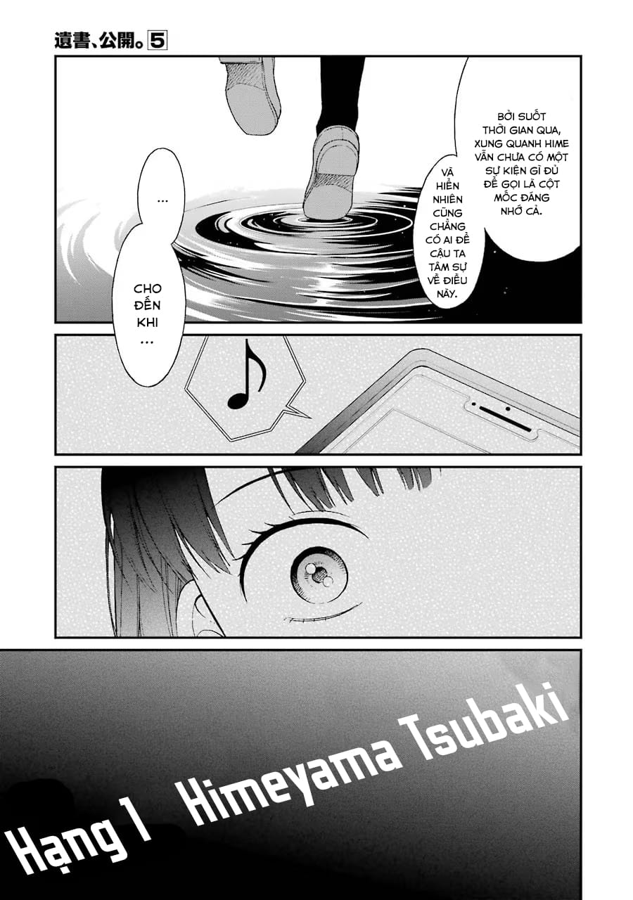 Truyện Tranh Di Thư Trên Bàn - A Message To The Desk trang 6